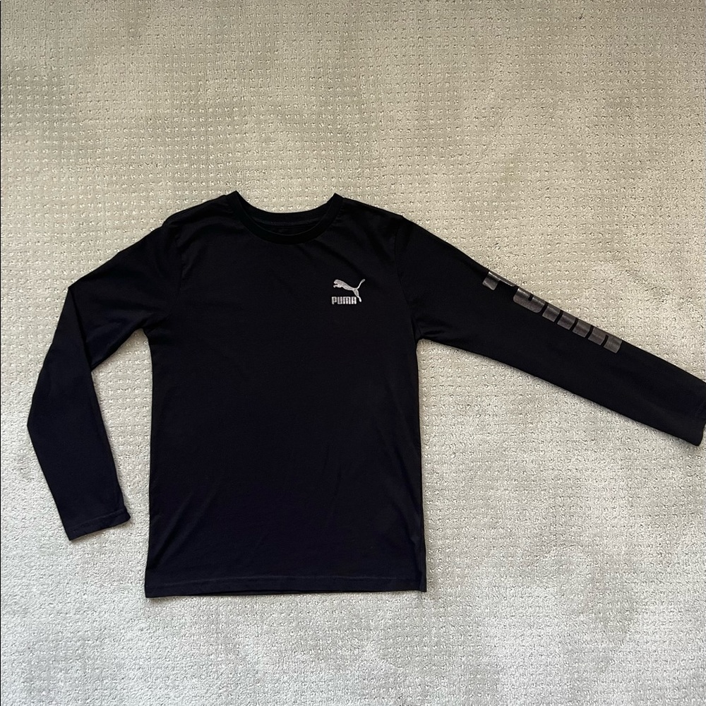 Boy’s Black long sleeve Puma top size 10-12